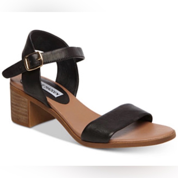 Steve Madden Shoes - Steve Madden Black Sandals Sleek and Stylish